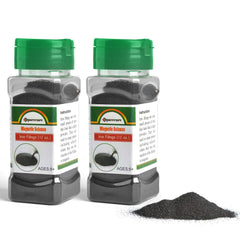 SPACECARE iron filings jar with shaker lids for quick, mess-free magnet experiments.