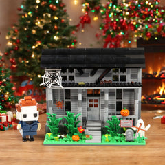 Spaciolo Halloween Movie Building Set: instruction manual focus guides easy assembly.