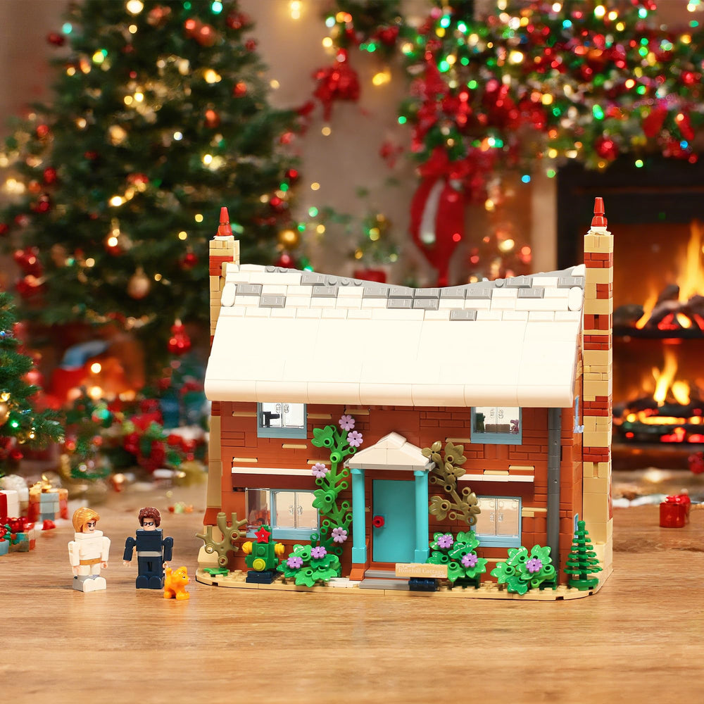 Spaciolo Holiday Cottage gift-ready set ideal for adults or movie fans.