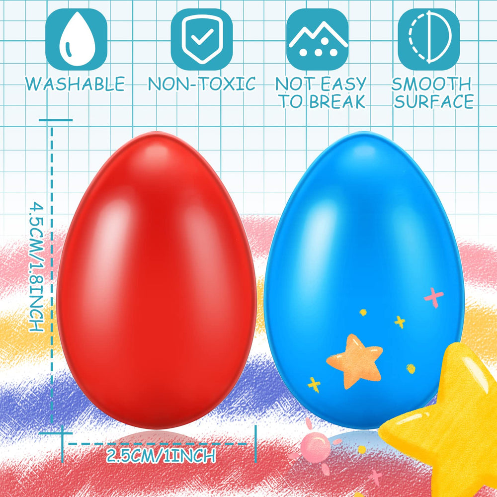 Spakon 9-color egg crayons offer vibrant palettes for little artists.