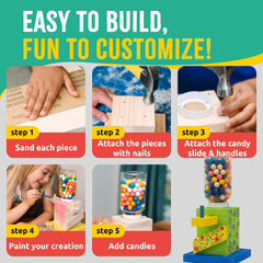 SparkJump STEM learning station assembly step-by-step setup promotes concentration.