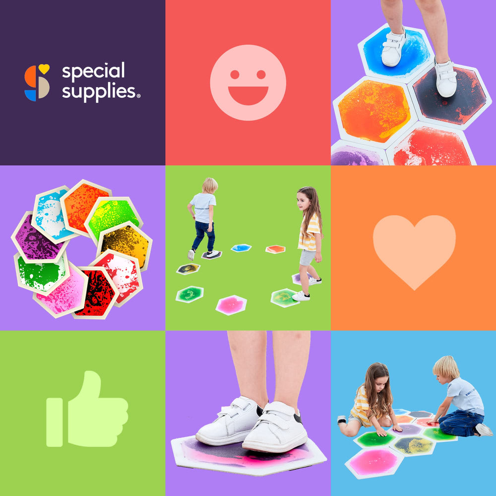 Special Supplies dance and play tiles supporting active movement