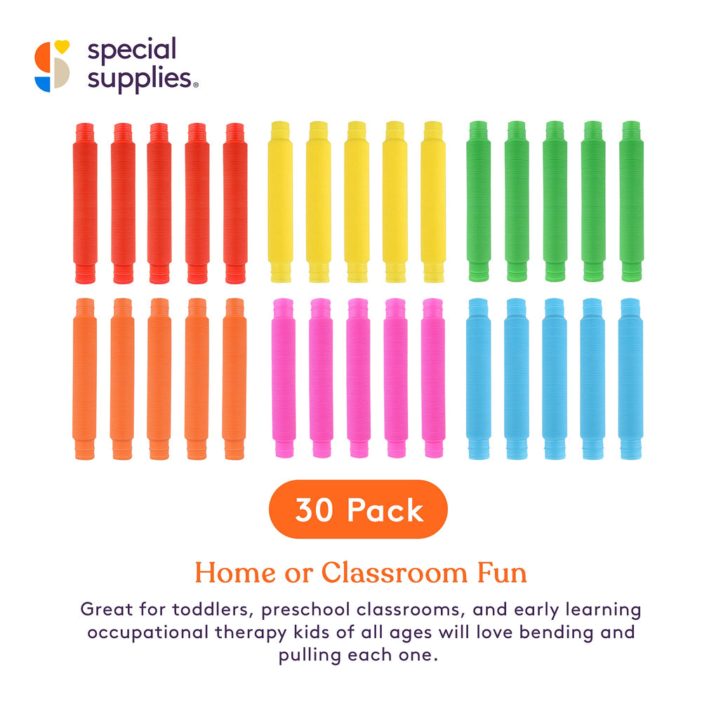 Special Supplies Sound Tubes — pushing and pulling creates musical play
