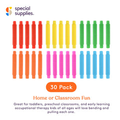 Special Supplies Sound Tubes — pushing and pulling creates musical play