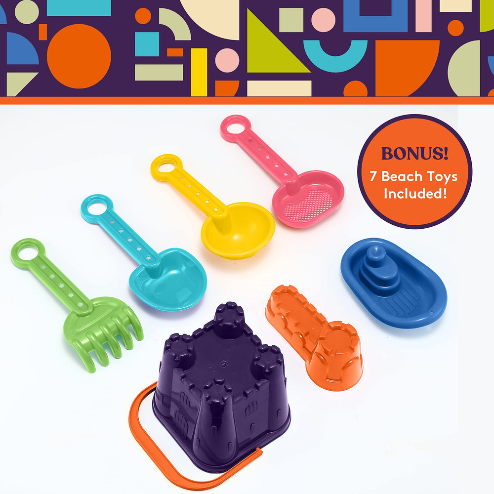 Special Supplies sensory table snap-tight lids prevent spills and preserve play time