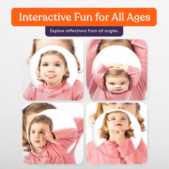 Special Supplies Sensory Bubble Wall Mirror decor doubles as calming room feature for learning and play.