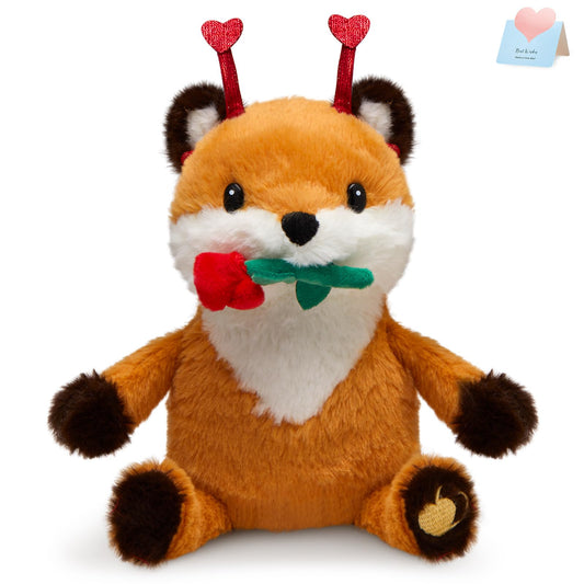 SpecialYou Rose Fox Plush face close showing soft cuddle appeal