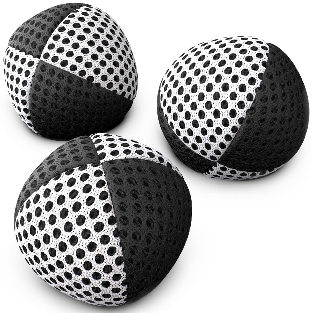 Speevers Xballs three-ball juggling set for versatile practice.