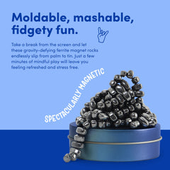 Handholding Speks Crags fidget for calm, discreet focus during calls