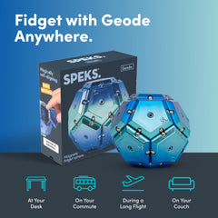 Speks Geode at work promotes focus and calm moments during breaks.