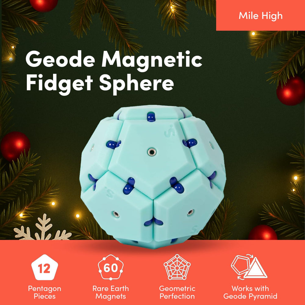 Speks Geode magnetic pieces close-up showcase strong magnets for seamless snaps.