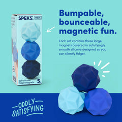 Speks Odds desk-friendly fidget for calm during meetings.