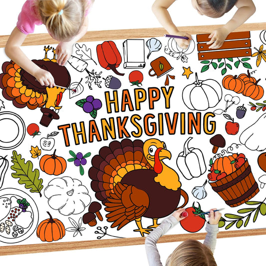 Speringeen Thanksgiving poster for family activity and imagination development