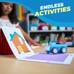Durable, rechargeable Sphero Indi robot withstands busy classrooms and hands.