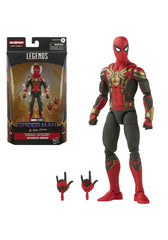 Spider-Man Marvel Legends Integrated Suit figure with premium articulation for dynamic posing.