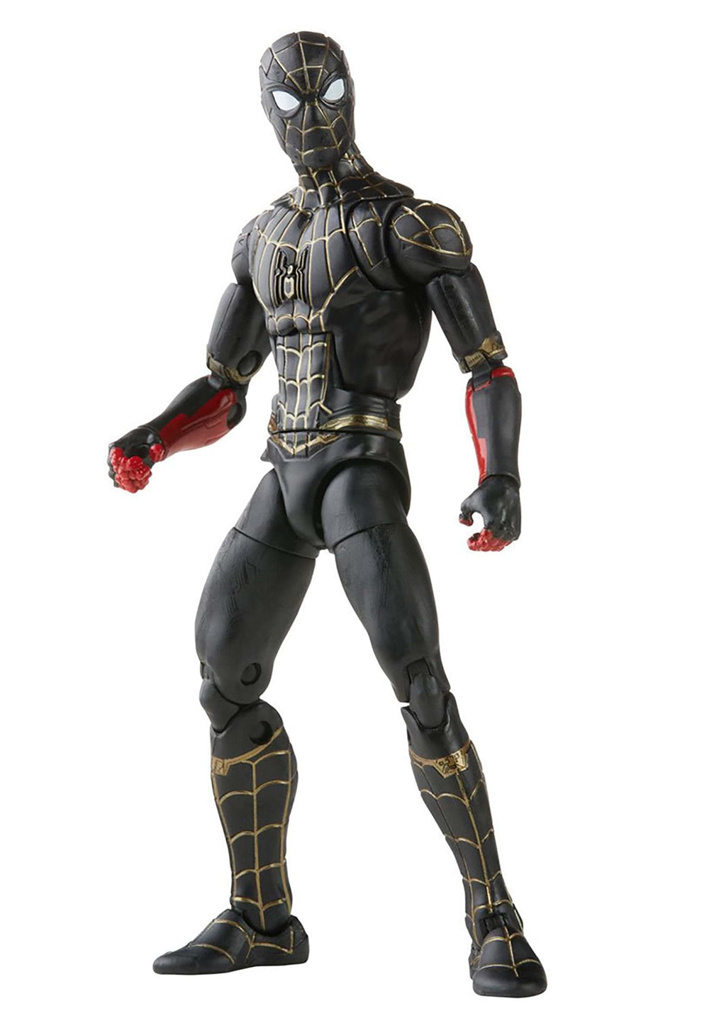 Spider-Man Marvel Legends packaging display-friendly design for easy shelving and gifting.