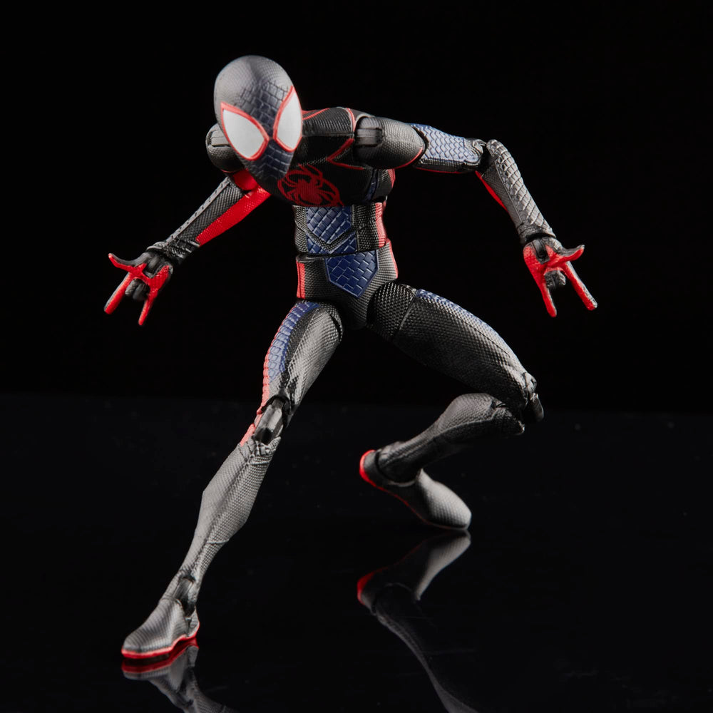 Spider-Man Miles Morales display-ready figure for shelves or dioramas.