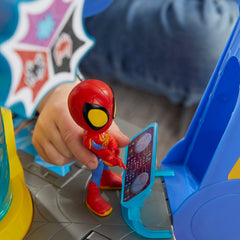 Spidey and His Amazing Friends eyes light up for dramatic effect.