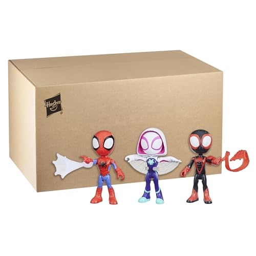 Spidey and his Amazing Friends Ghost-Spider figure with web accessory for storytelling