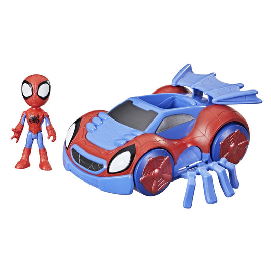 Spidey and His Amazing Friends Change N Go Web-Crawler Spidey figure ready for action and imaginative play