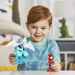 Spidey and his Amazing Friends dino-webs accessory packaging
