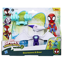 Spidey and his Amazing Friends detachable dino accessories for play sets