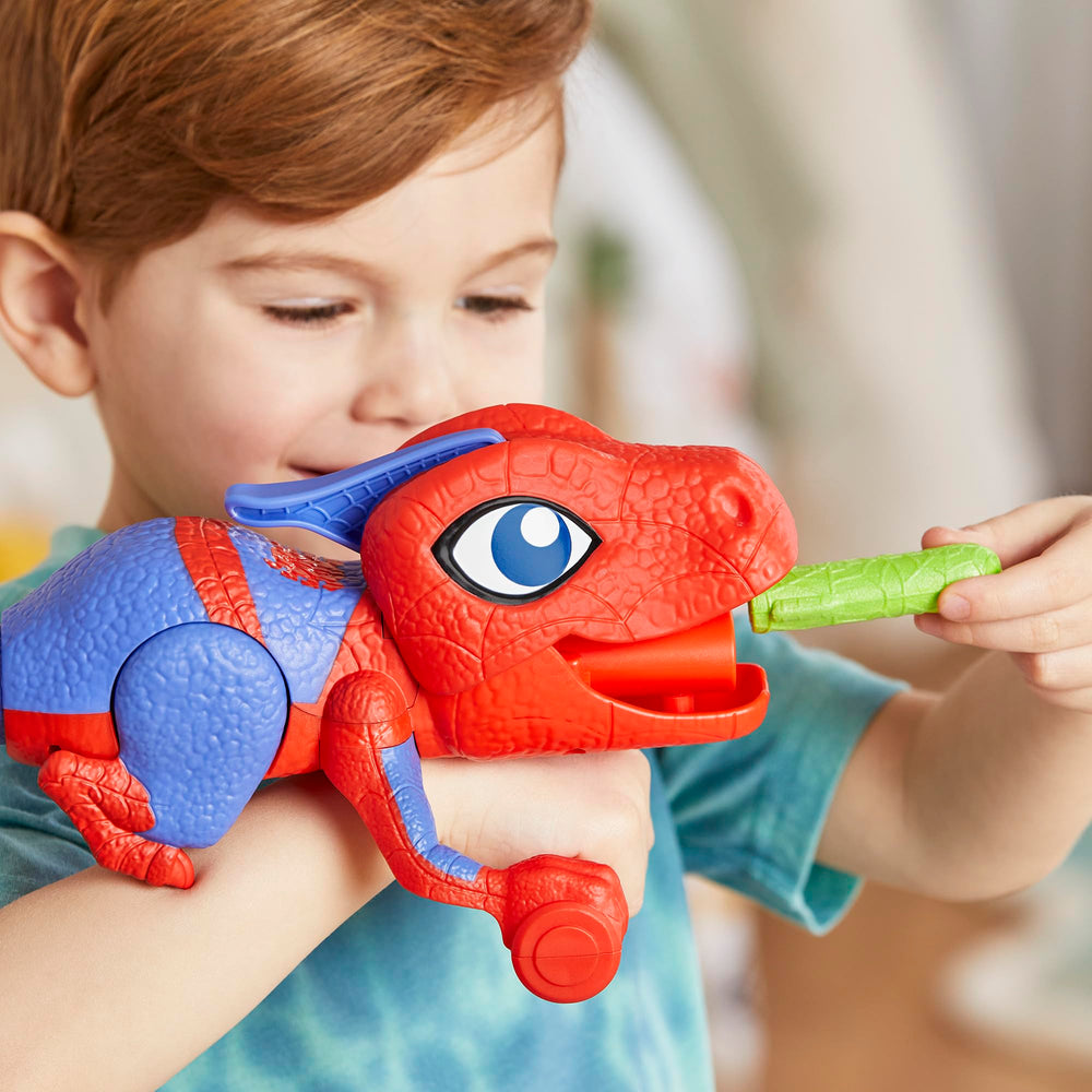 Spidey and His Amazing Friends Spidey-Rex head launch.