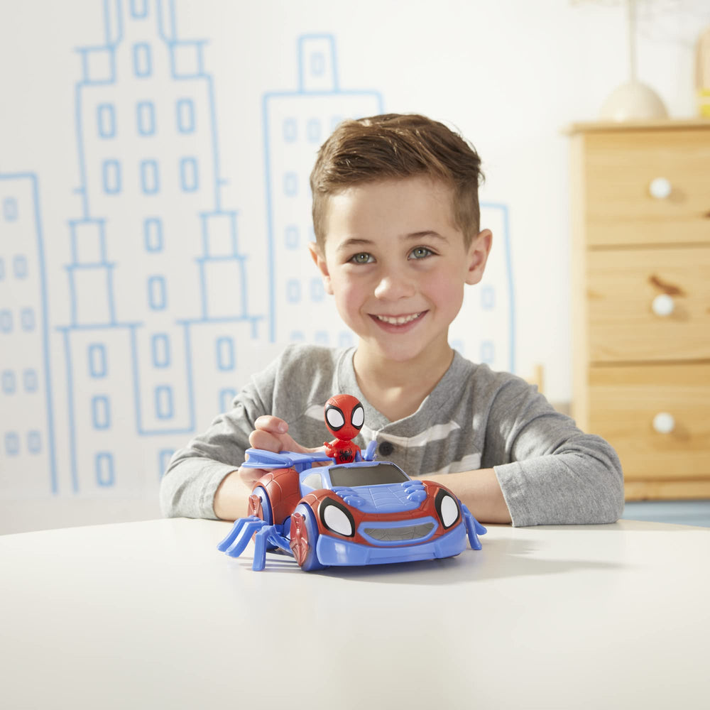 Spidey and His Amazing Friends theme encourages imaginative play through teamwork