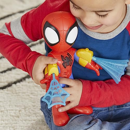 Spidey and His Amazing Friends large-scale toy for easy hold.