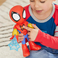 Spidey and His Amazing Friends wrist web spinner for dynamic action.