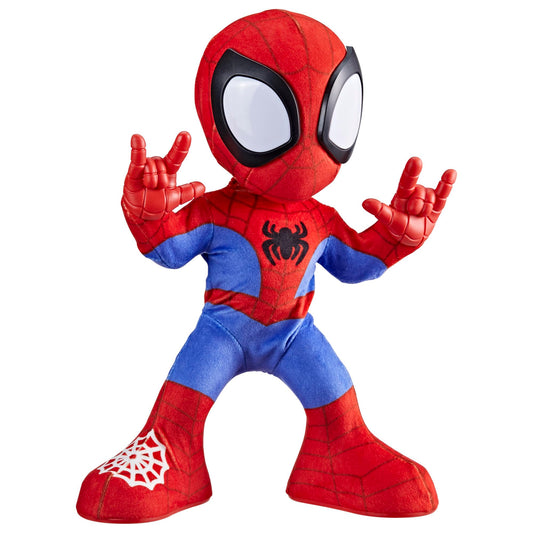 Spidey and His Amazing Friends Dance N Crawl Spidey toy ready for interactive and imaginative play.