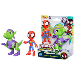 Gift-ready packaging highlights the collectible appeal of the Dino-Webs set.