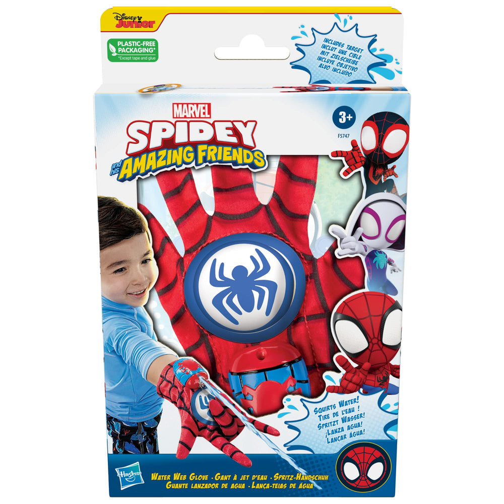 Spidey Green Goblin Target sticks to a surface for reusable battles.
