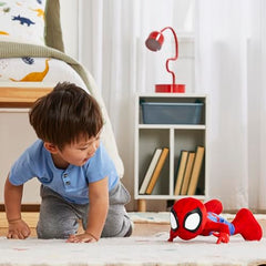 Spidey head tilt and wrist rotation for crawling fun.