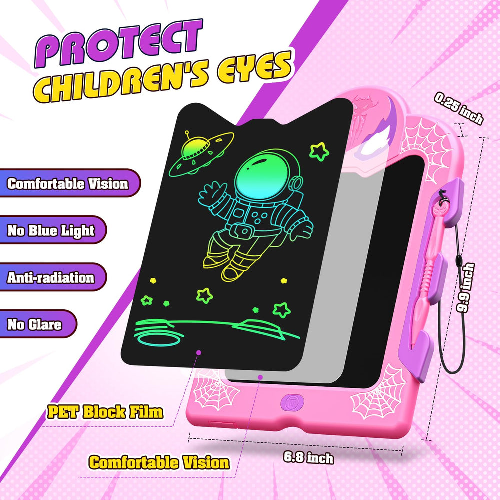Spidolapse Portable Travel Tablet slips easily into bags for car trips.