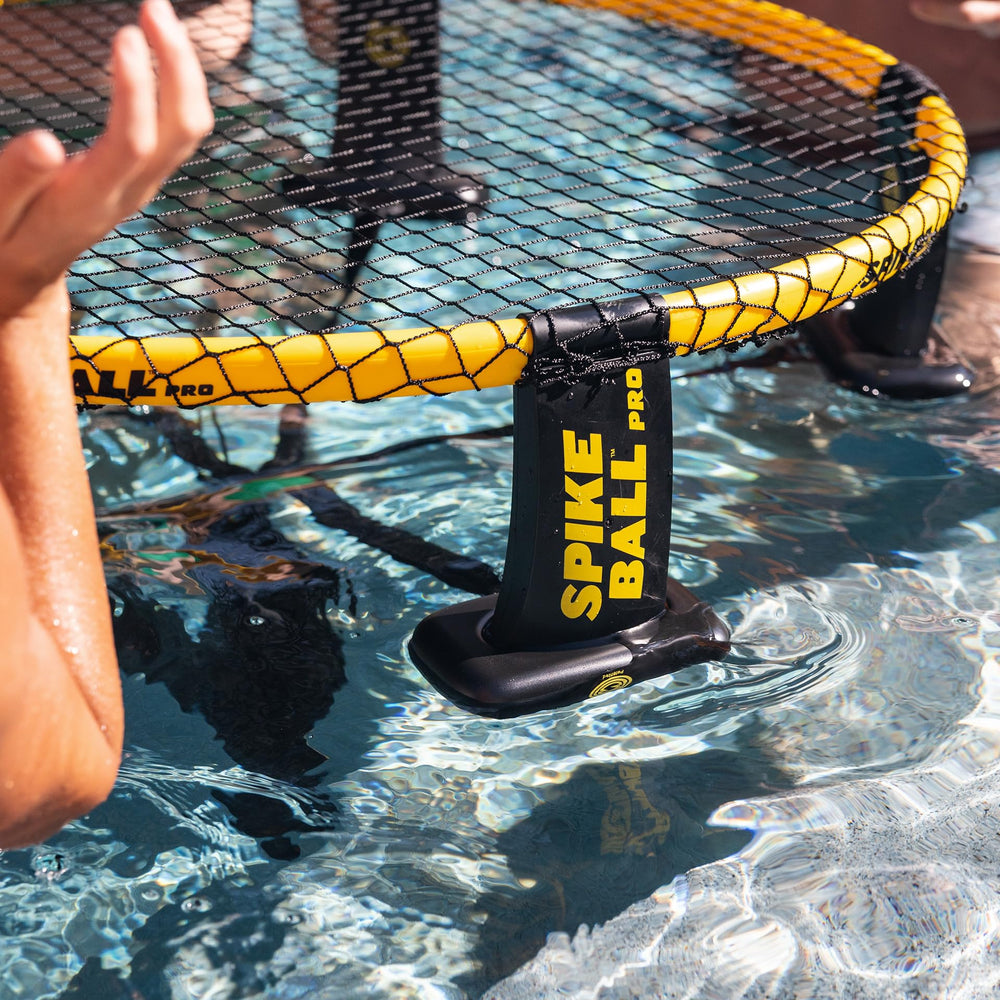 Spikebuoy 2.0 in pool play with stability and fun.