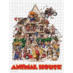 Spin Master Animal House 500-piece puzzle, finished 18 by 24 inches, ready for framing.