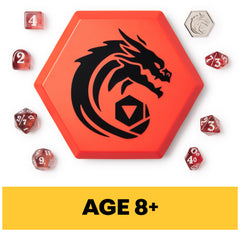 Spin Master Campaign Dice storage case secures dice during travel