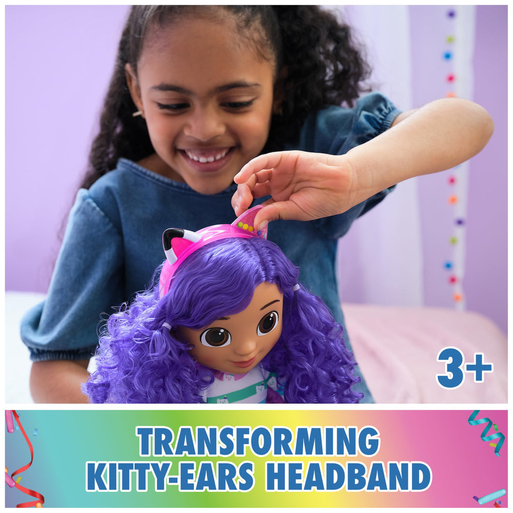 Spin Master Gabby reversible ears headband enhances role-play.