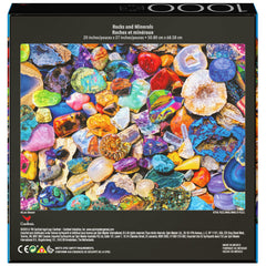 Finished 20x27-inch Spin Master Games two-pack puzzle size suitable for display
