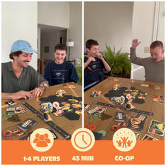 Spin Master Games cooperative-mission-board illustrating teamwork during play