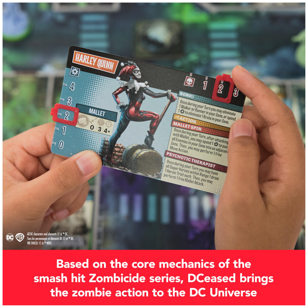 Spin Master Games DCeased Batgirl miniature strengthens defenses and objectives.
