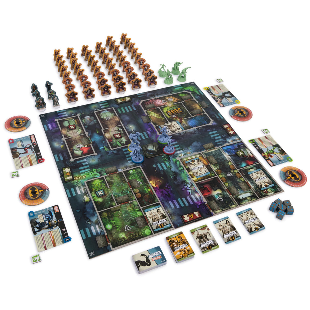 Spin Master Games DCeased zombie-hero-figure heightens suspense and threats.