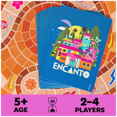 Spin Master Disney Encanto gameboard base showing the magical setting.
