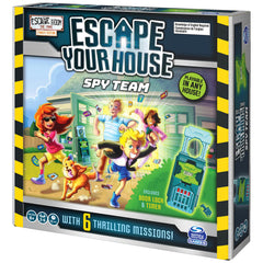 Spin Master Games Escape Room The Game rules sheet clarifies steps for players to follow