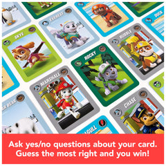 PAW Patrol animal cards invite quick questions and shared laughter.
