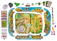 Spin Master Games Jumanji Stampede player-movers: smooth tokens for easy player tracking.