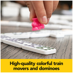 Spin Master Games Legacy Deluxe train movers guide trains smoothly for seamless play.