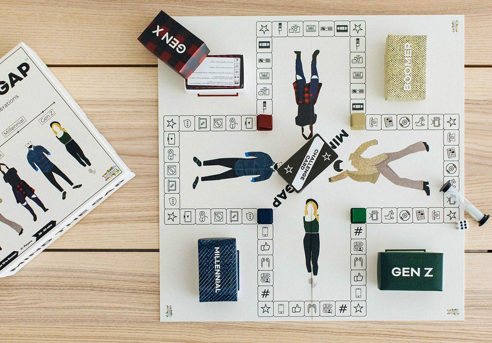 Mind the Gap Just the Questions question deck ready to spark dialogue.
