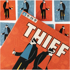 Spin Master Games Thief finish-line view captures the chase climax.